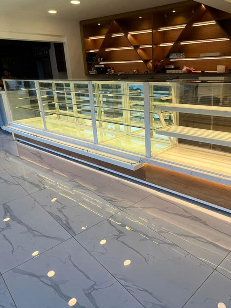 Pastane ve Unlu Mamuller Komple Vitrin Seti